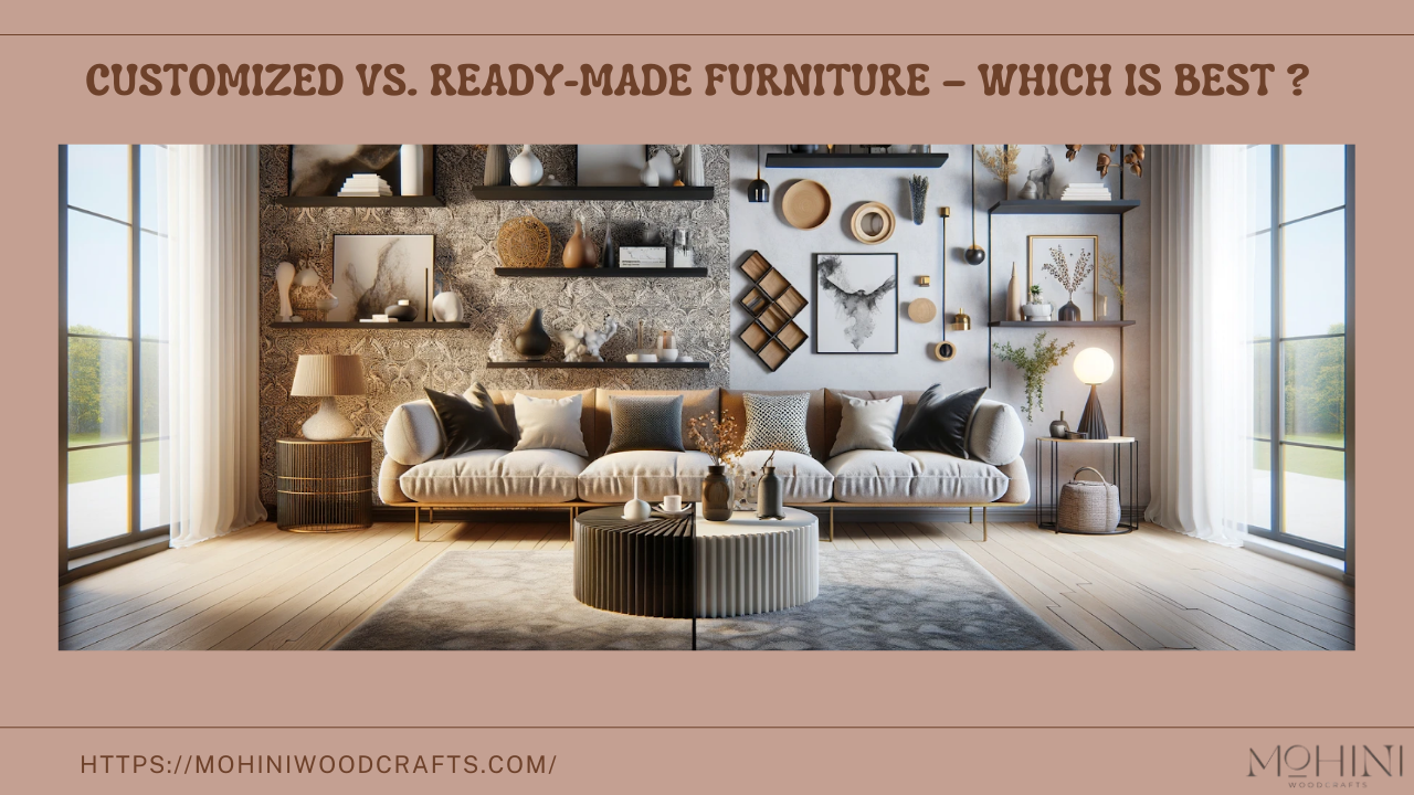 Customized vs. Ready-Made Furniture – Finding the Right Furniture for Your Home